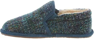 Best tennis shoes for comfort and flexibility-New BEARPAW Women's Alana Blue Slipper Size 7 Flexible rubber sole