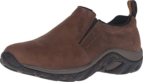 Tennis shoes for enhanced foot control-New Other Merrell Men's Jungle Moc Nubuck Slip On Shoe Size 11.5 Brown