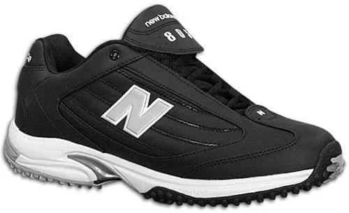 Tennis shoes with the best breathability for comfort-New New Balance Low Baseball Cleat Black/White Mens 9