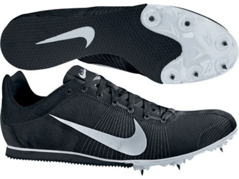 Tennis shoes for professional and competitive players-New Nike Rival D IV Track Spikes Mens 7.5 Women's 9 Black/White