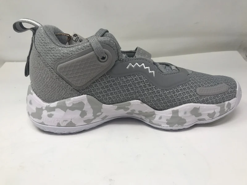 High-performance tennis shoes for professional players-New adidas Unisex-Adult D.O.N. Issue 3 Basketball Shoe Men 5/Women 6 Gray/White