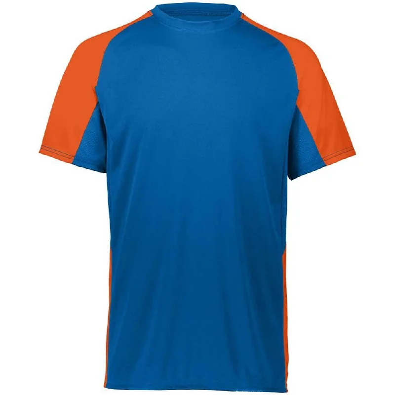 Best baseball jerseys for high school teams-Cutter Baseball Jersey Royal-Orange