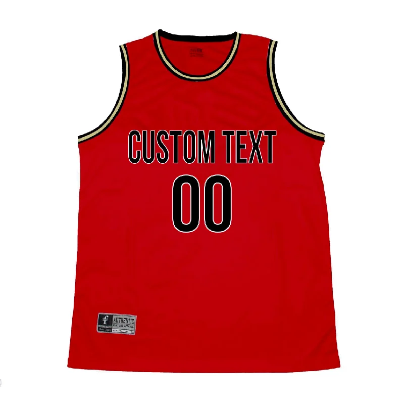 Performance-enhancing basketball jerseys for top athletes-Custom Basketball Jersey | Style 04