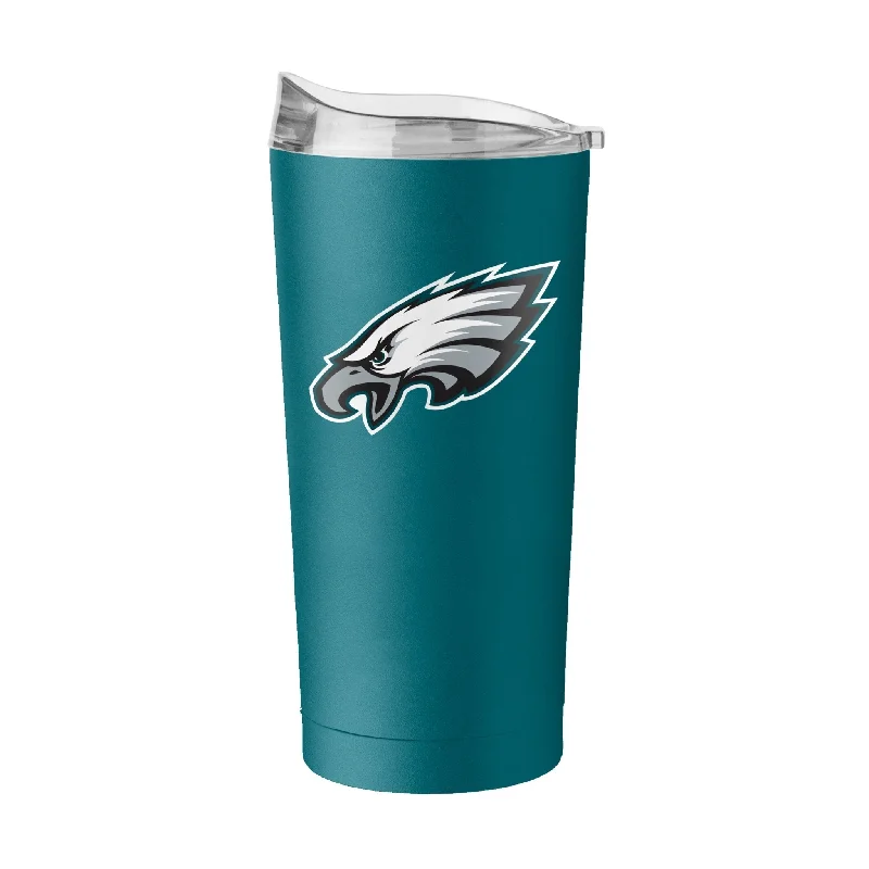 Eco-friendly team cups for sports teams-Philadelphia Eagles 20oz Flipside Powder Coat Tumbler