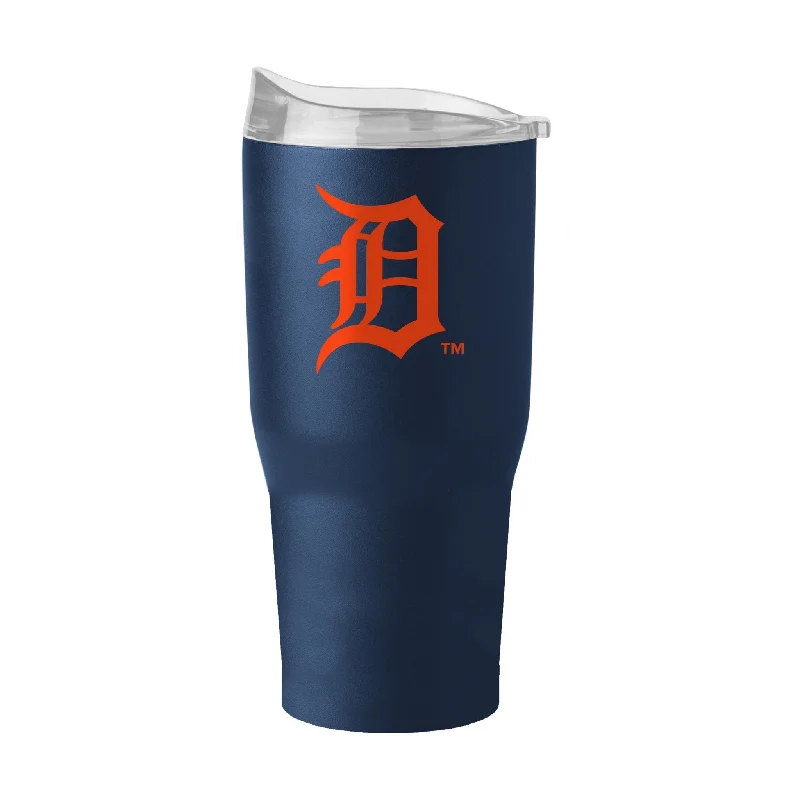 Design your own team cups online-Detroit Tigers 30oz Flipside Powder Coat Tumbler