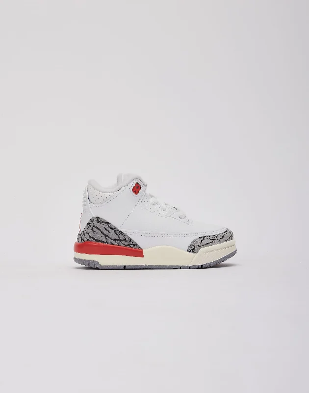 Best basketball shoes for explosive power-Jordan Air Jordan 3 Retro 'Georgia Peach' Toddler