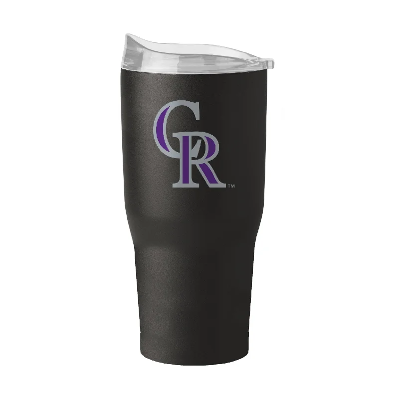 Team cups for school spirit days-Colorado Rockies 30oz Flipside Powder Coat Tumbler