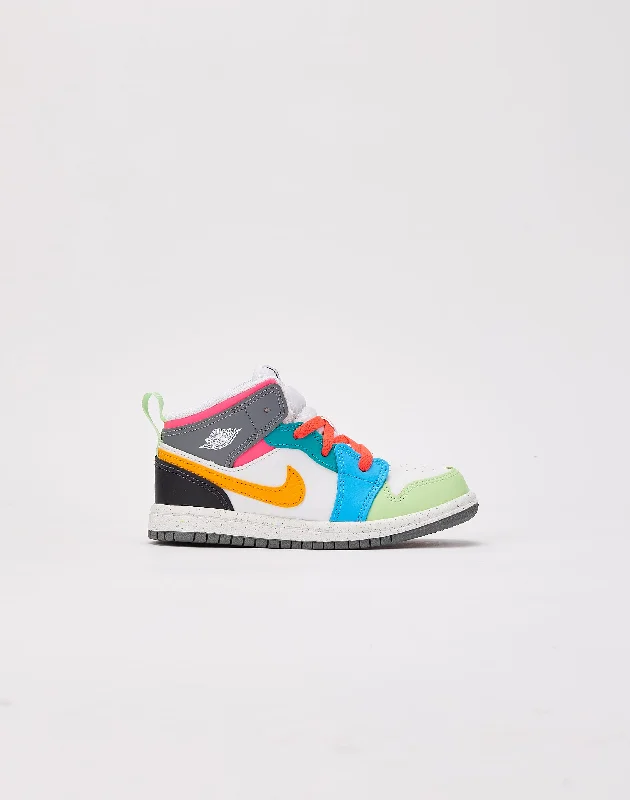 Basketball shoes with the best outsole pattern-Jordan Air Jordan 1 Mid SE Toddler