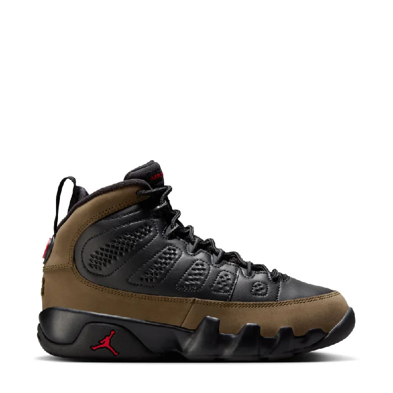 Basketball shoes with breathable mesh upper-Retro 9 - Youth