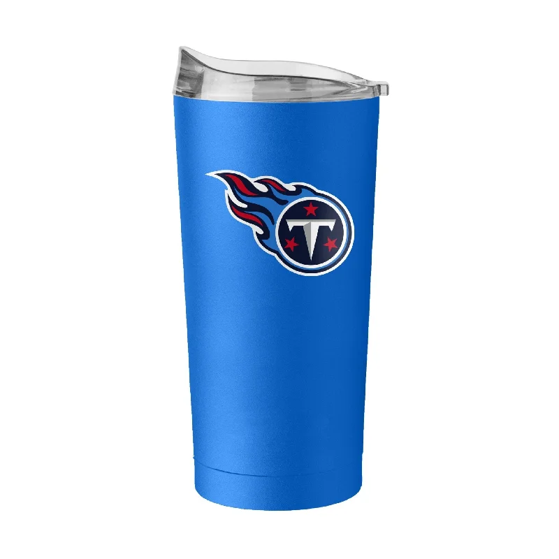 Insulated team cups for hot and cold beverages-Tennessee Titans 20oz Flipside Powder Coat Tumbler