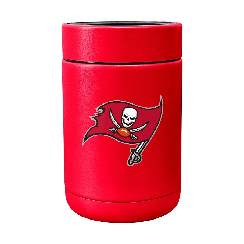 Personalized travel team cups for athletes-Tampa Bay Buccaneers Flipside Powder Coat Coolie