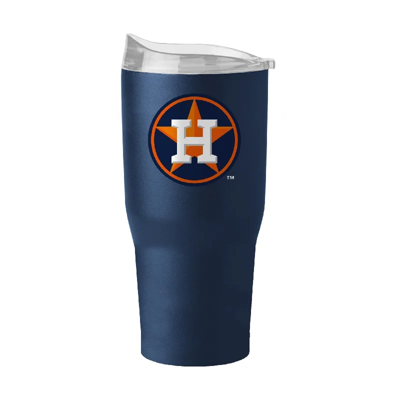 Team cups with double-wall insulation-Houston Astros 30oz Flipside Powder Coat Tumbler