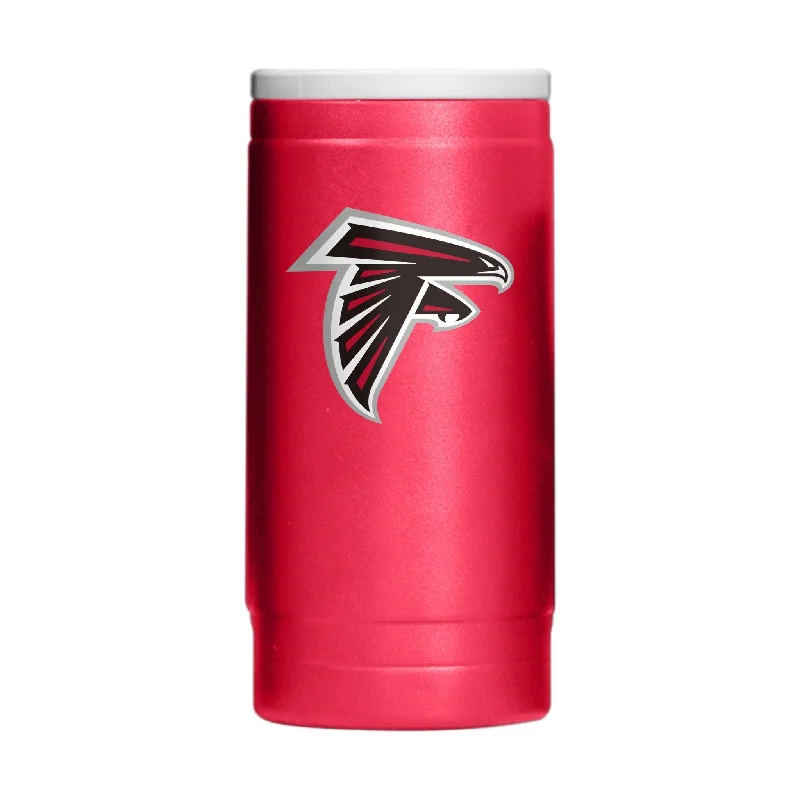 Durable team cups for sports teams and coaches-Atlanta Falcons Flipside Powder Coat Slim Can Coolie