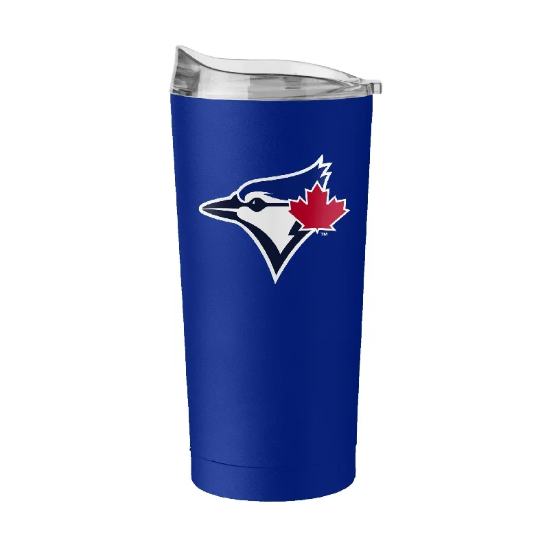 Team cups with unique prints for supporters-Toronto Blue Jays 20oz Flipside Powder Coat Tumbler