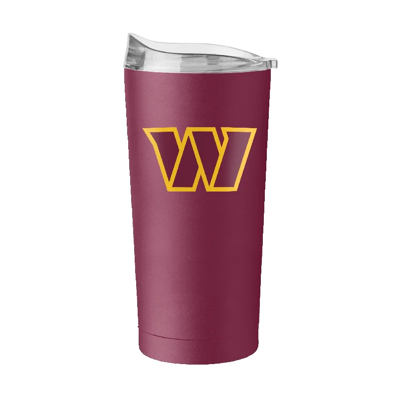 Vibrant color team cups for community events-Washington Commanders 20oz Flipside Powder Coat Tumbler