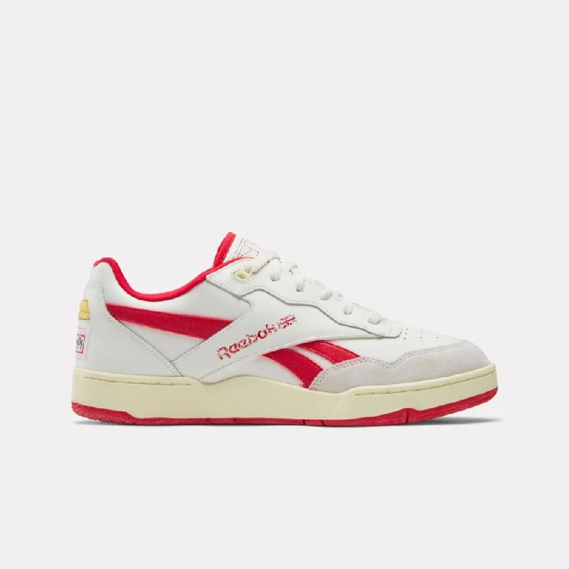 Basketball shoes with the best energy return-Reebok Footwear Men BB 4000 II Basketball Shoes CHALK/WEATHEREDWHITE/VECTORRED