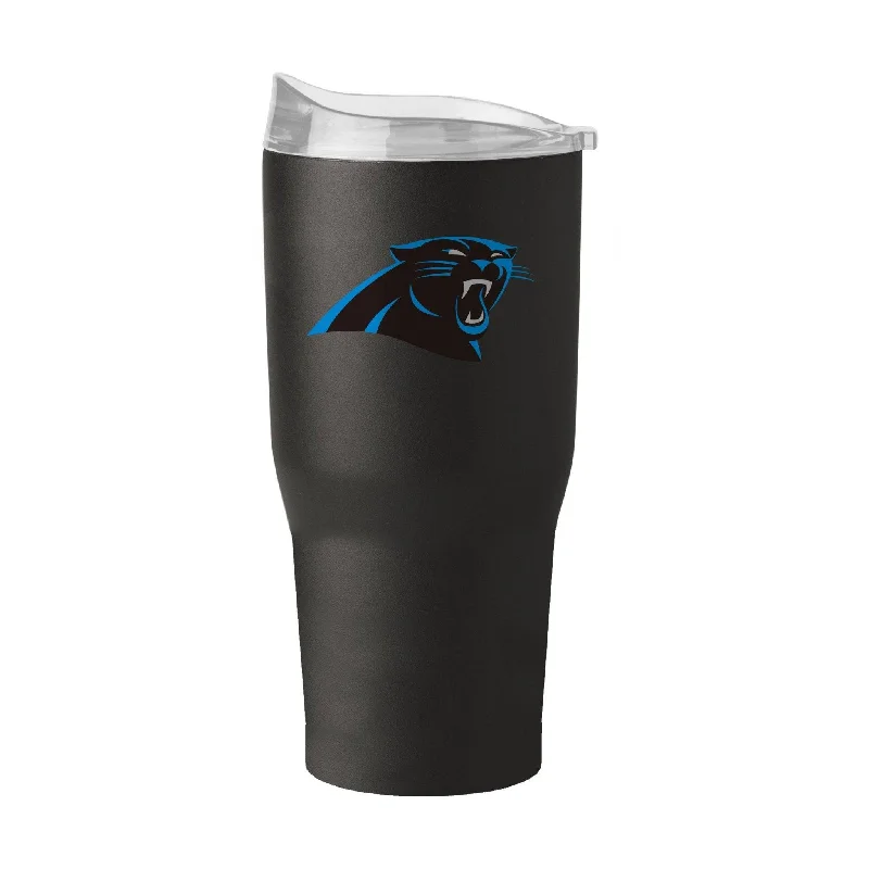 Premium team cups for team sponsors-Carolina Panthers 30oz Flipside Powder Coat Tumbler