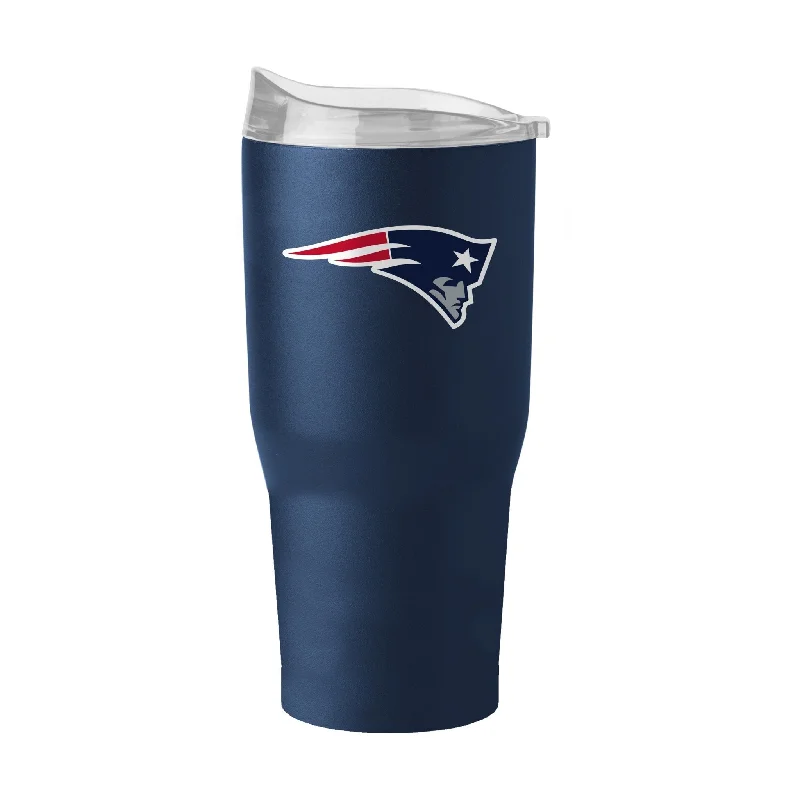 Team cups for sports awards ceremonies-New England Patriots 30oz Flipside Powder Coat Tumbler