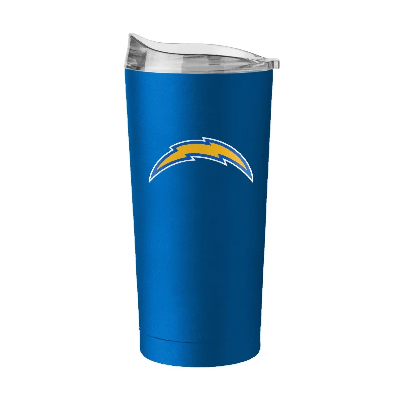 Premium quality team cups for merchandise sales-Los Angeles Chargers 20oz Flipside Powder Coat Tumbler