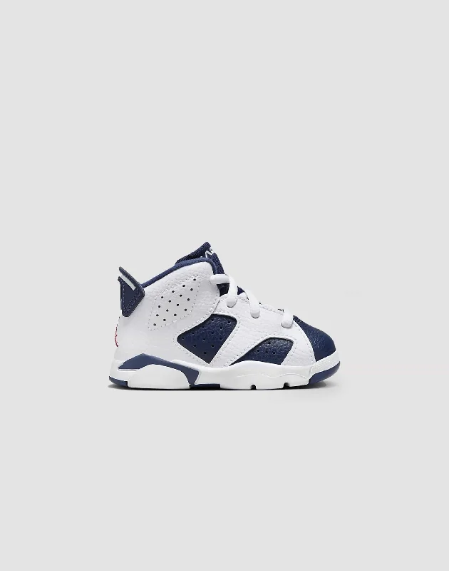 Basketball shoes with the best midsole technology-Jordan Air Jordan 6 Retro 'Olympic' Toddler