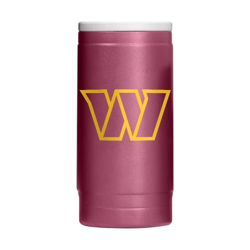 High-quality reusable team cups-Washington Commanders Flipside Powder Coat Slim Can Coolie