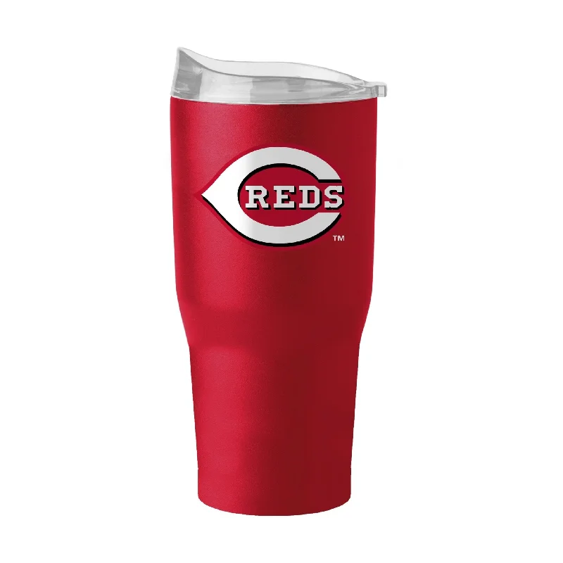 Team cups with vibrant color prints-Cincinnati Reds 30oz Flipside Powder Coat Tumbler