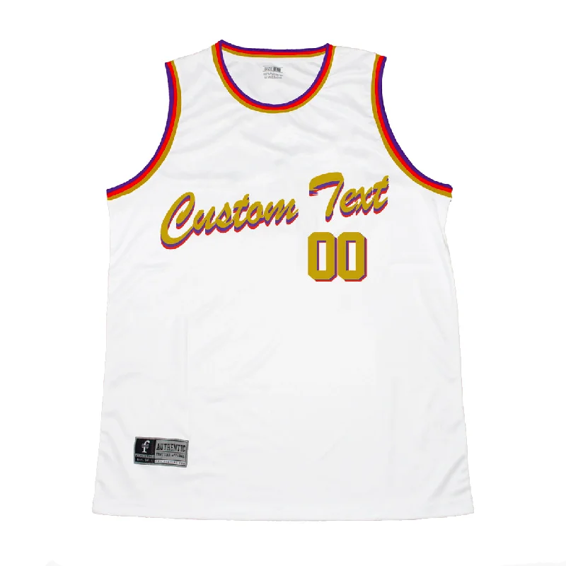 Custom basketball jerseys with slogans for teams-Custom Basketball Jersey | Style 48