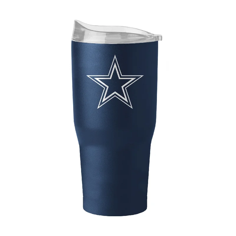 Popular team cups for college teams-Dallas Cowboys 30oz Flipside Powder Coat Tumbler