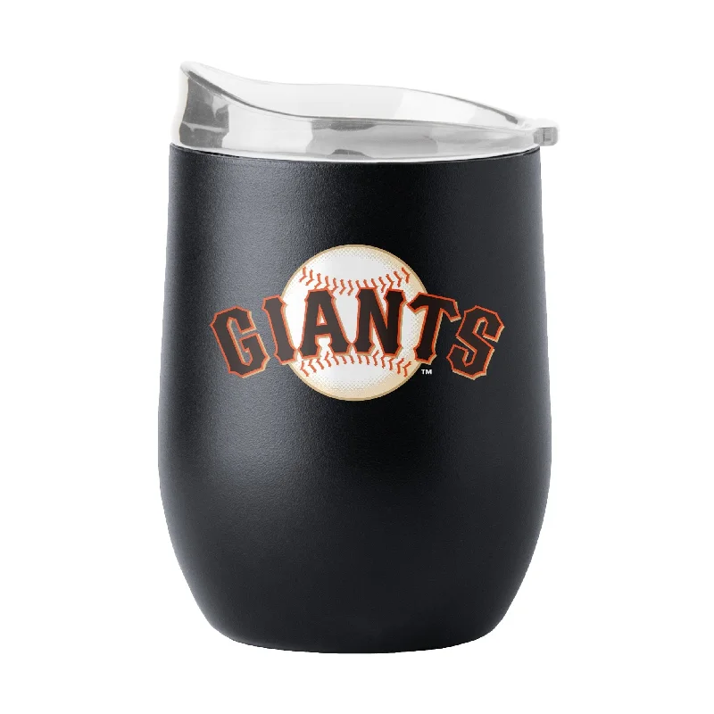 Color options for team cups-San Francisco Giants 16oz Flipside Powder Coat Curved Beverage