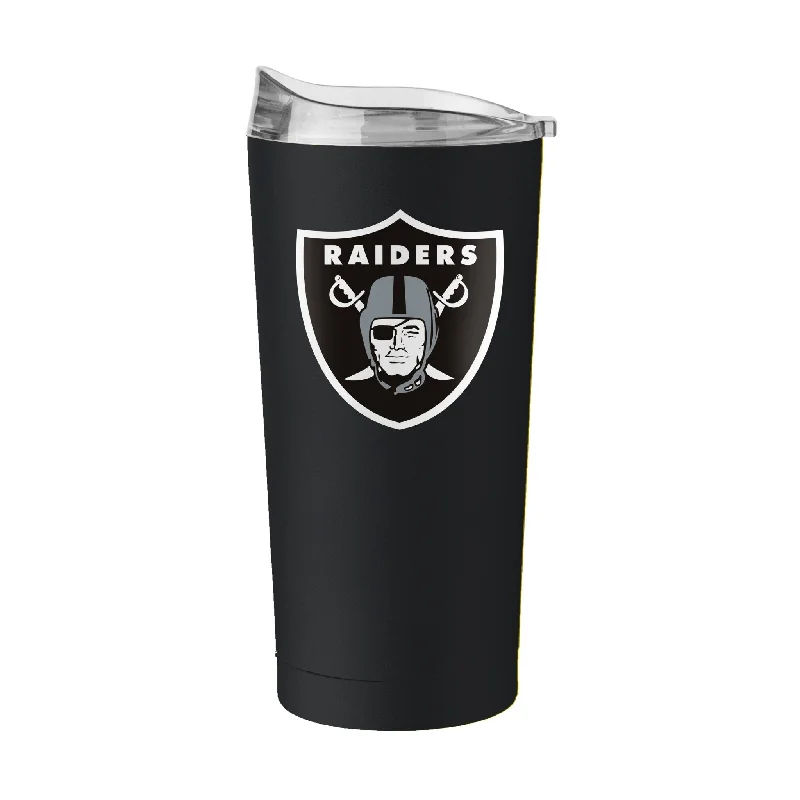 Unique designs for team cups-Las Vegas Raiders 20oz Flipside Powder Coat Tumbler