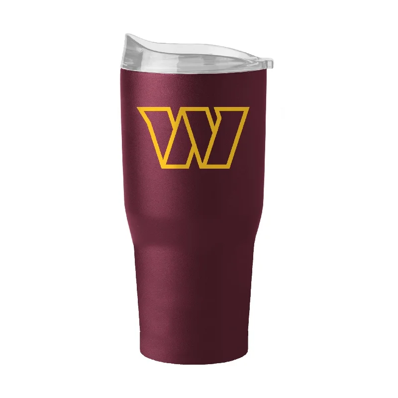 Large capacity team cups for stadium games-Washington Commanders 30oz Flipside Powder Coat Tumbler