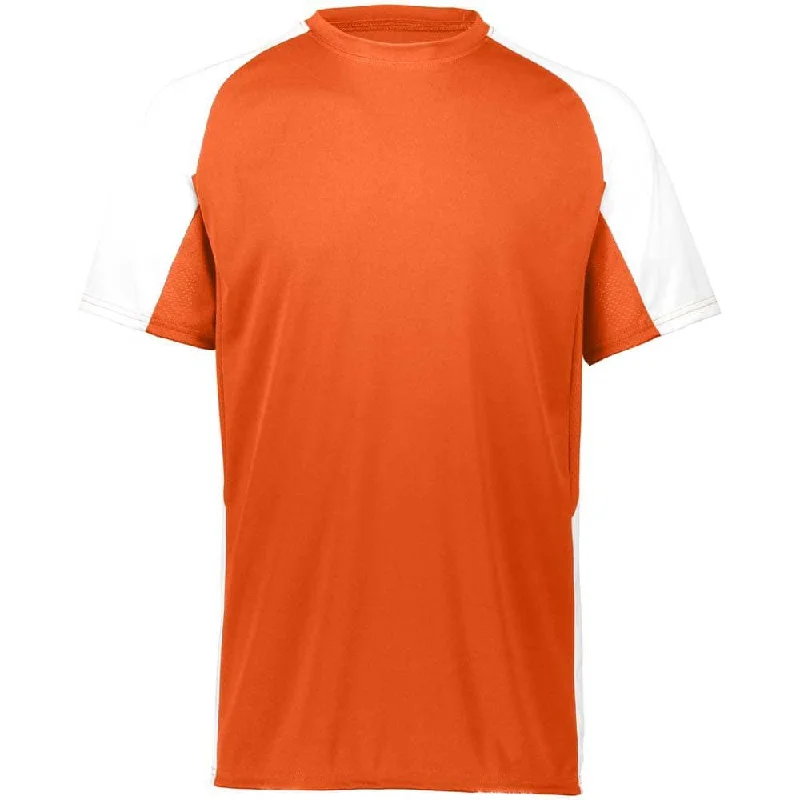 Comfortable baseball jerseys for long games-Cutter Baseball Jersey Orange-White