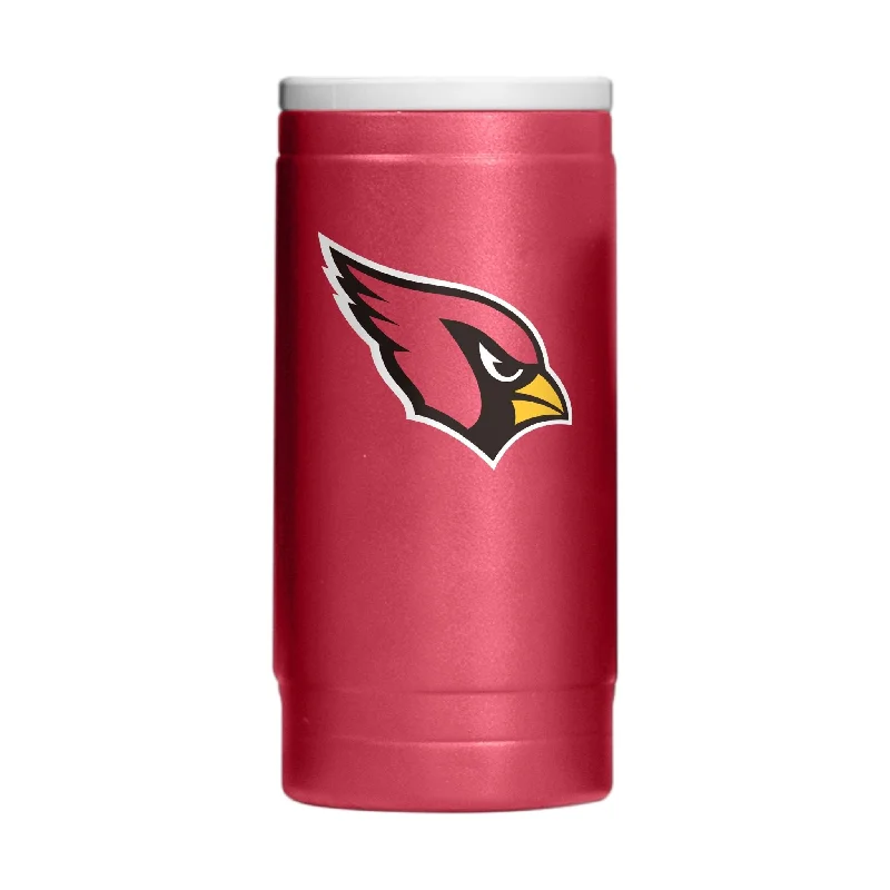 Football team cups for fan merchandise-Arizona Cardinals Flipside Powder Coat Slim Can Coolie