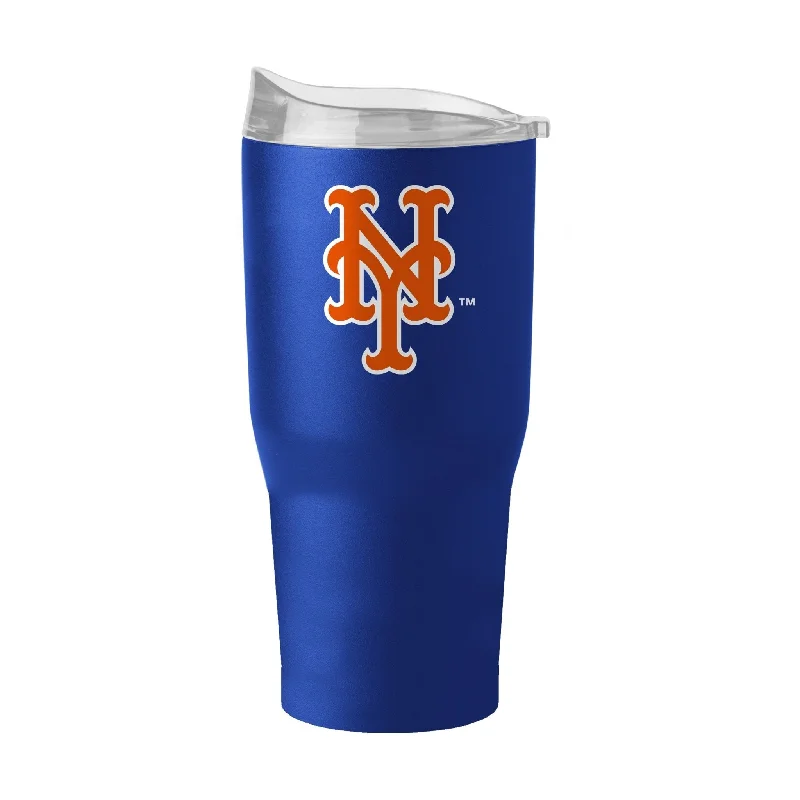 Best team cups for coaches and staff-New York Mets 30oz Flipside Powder Coat Tumbler