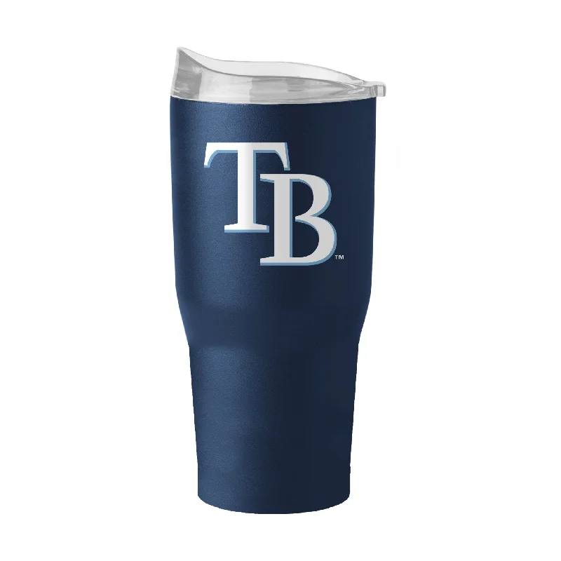 Team cups with logos for businesses-Tampa Bay Rays 30oz Flipside Powder Coat Tumbler