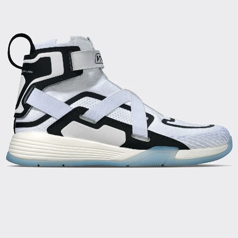 Stylish basketball shoes for fashion-conscious players-APL SUPERFUTURE White / Black / White