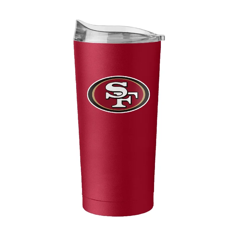 Trendy team cups for team spirit events-San Francisco 49ers 20oz Flipside Powder Coat Tumbler