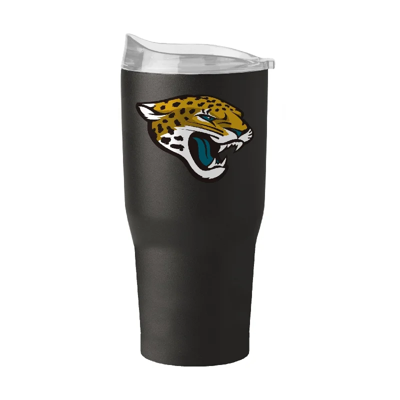 Eco-friendly team cups with logos-Jacksonville Jaguars 30oz Flipside Powder Coat Tumbler