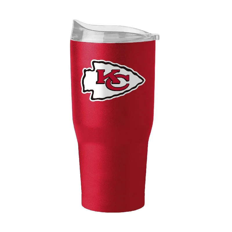 Colorful team cups for group events-Kansas City Chiefs 30oz Flipside Powder Coat Tumbler