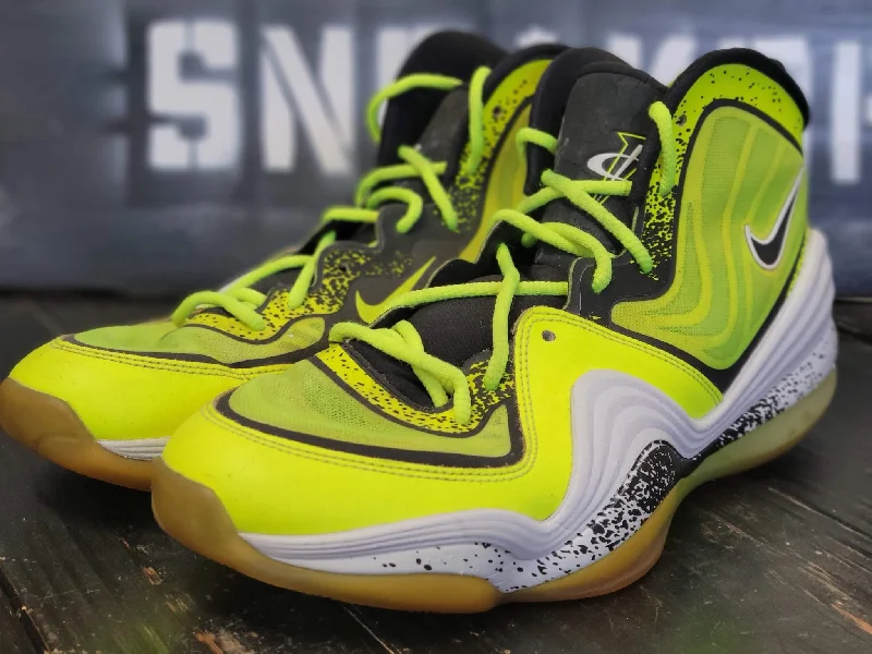 Basketball shoes with the best foot lockdown-2013 Nike Air Max Penny V Highlight Yellow Basketball Shoe 628568-701 Men 11