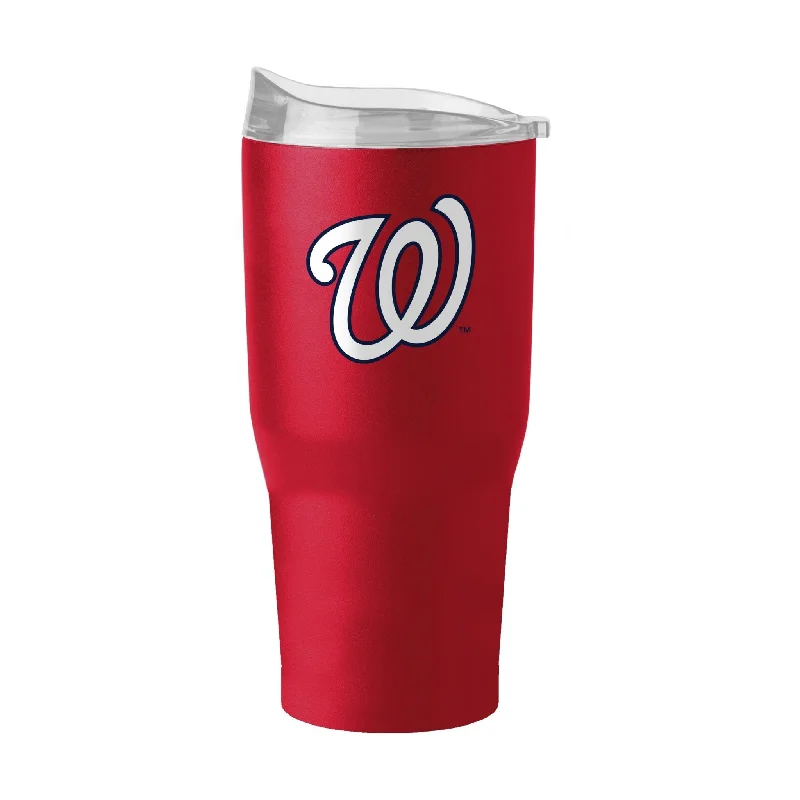 Exclusive team cups for championship events-Washington Nationals 30oz Flipside Powder Coat Tumbler