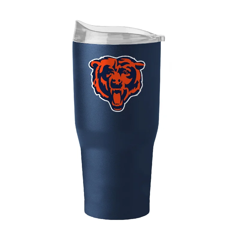 High-quality reusable team cups-Chicago Bears 30oz Flipside Powder Coat Tumbler