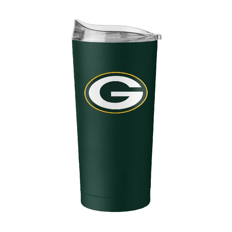 Design your own team cups online-Green Bay Packers 20oz Flipside Powder Coat Tumbler