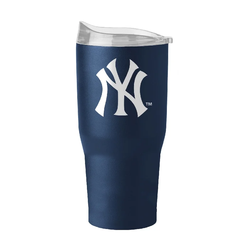 Team cups for athletic teams-New York Yankees 30oz Flipside Powder Coat Tumbler