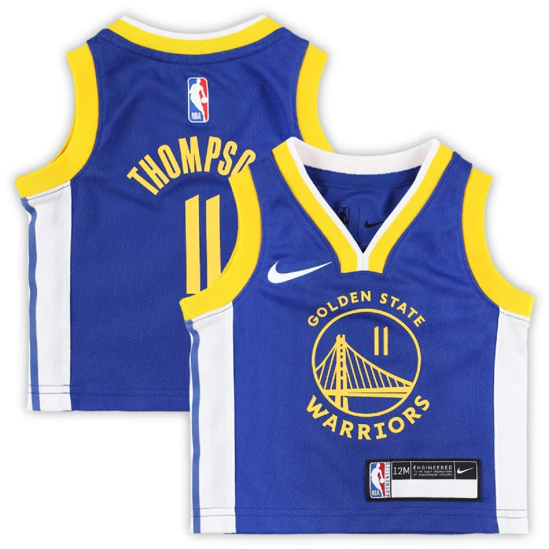 Basketball jerseys for support during intense games-Klay Thompson Golden State Warriors Infant Swingman Player Basketball Jersey - Icon Edition - Royal