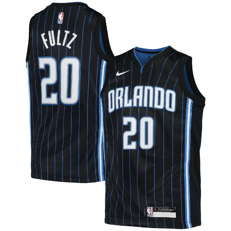 Basketball jerseys with athletic fit for a sleek look-Markelle Fultz Orlando Magic Youth Swingman Basketball Jersey - Icon Edition - Black