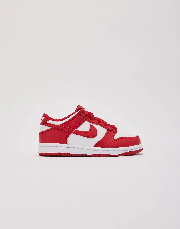 Customizable basketball shoes for athletes-Nike  Dunk Low Pre-School