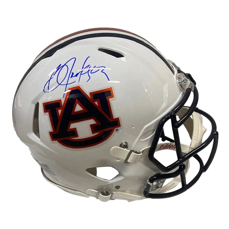 Football helmet cushioning and padding-Bo Jackson Autographed Auburn Authentic Full Size Football Helmet