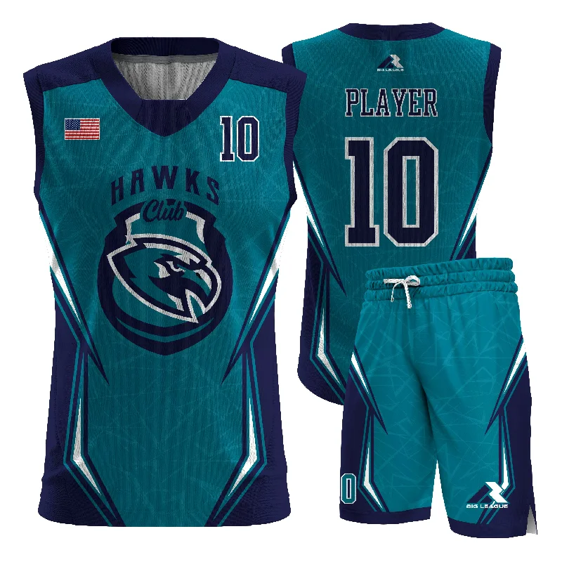 Basketball jerseys for charity events and fundraisers-Hawks - Basketball