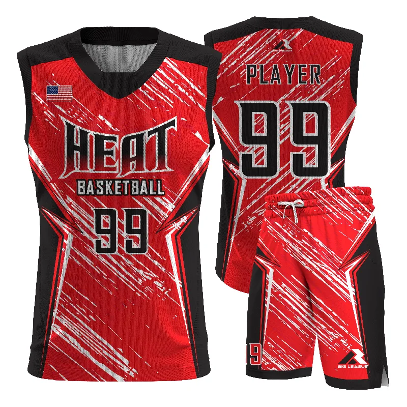 Basketball jerseys with professional-grade stitching-Heat - Basketball